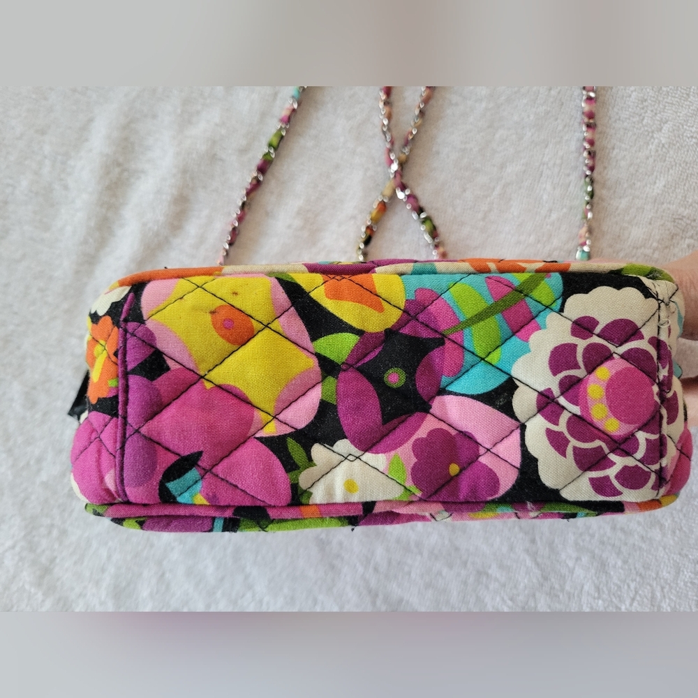 Vera Bradley Va Va Bloom Crossbody Bag, Retired Pattern - Picture 10 of 12